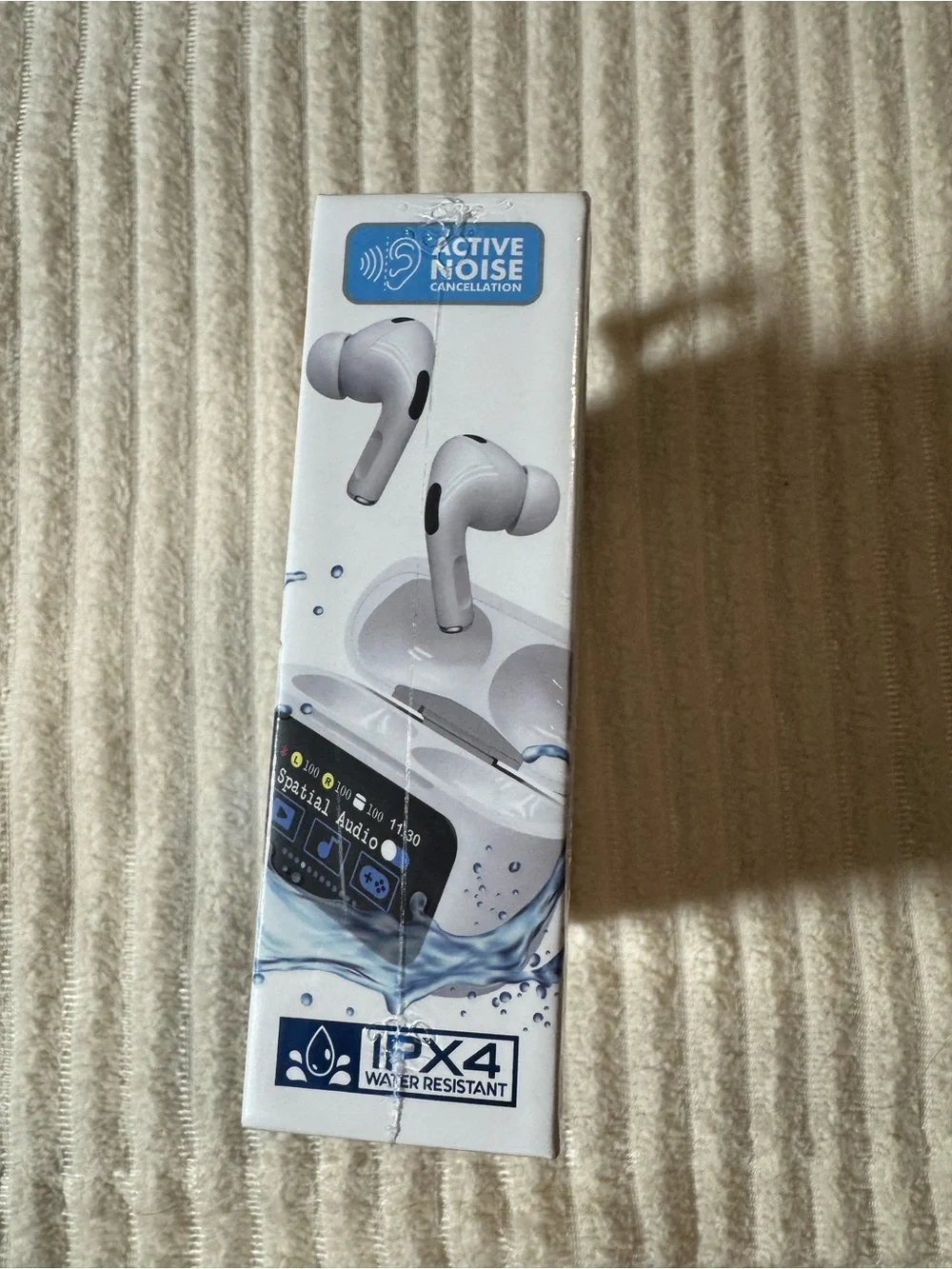 Studio Elektra Pro Wireless Noise-Cancelling Earbuds in White